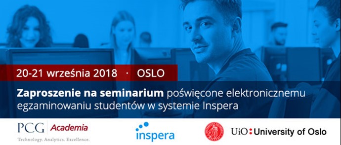 Seminarium poświęcone elektronicznemu egzaminowaniu studentów w systemie Inspera