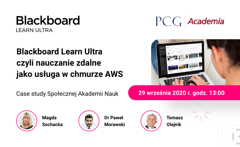 Nauczanie zdalne jako usługa w chmurze – webinar o Blackboard Learn Ultra