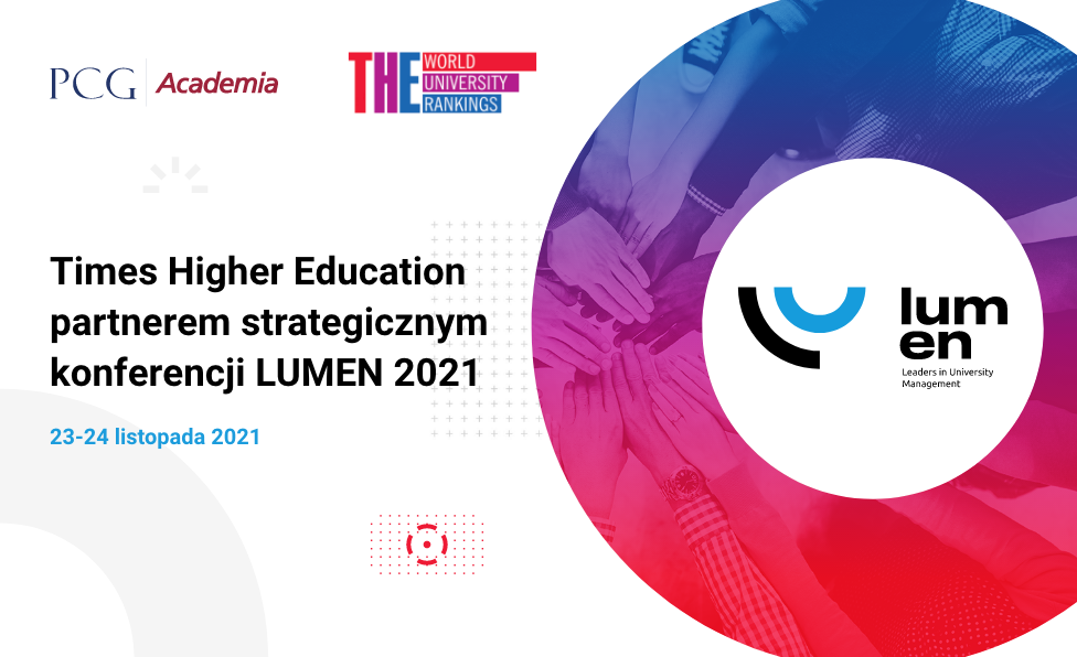 Times Higher Education Partnerem Strategicznym Konferencji Lumen 2021