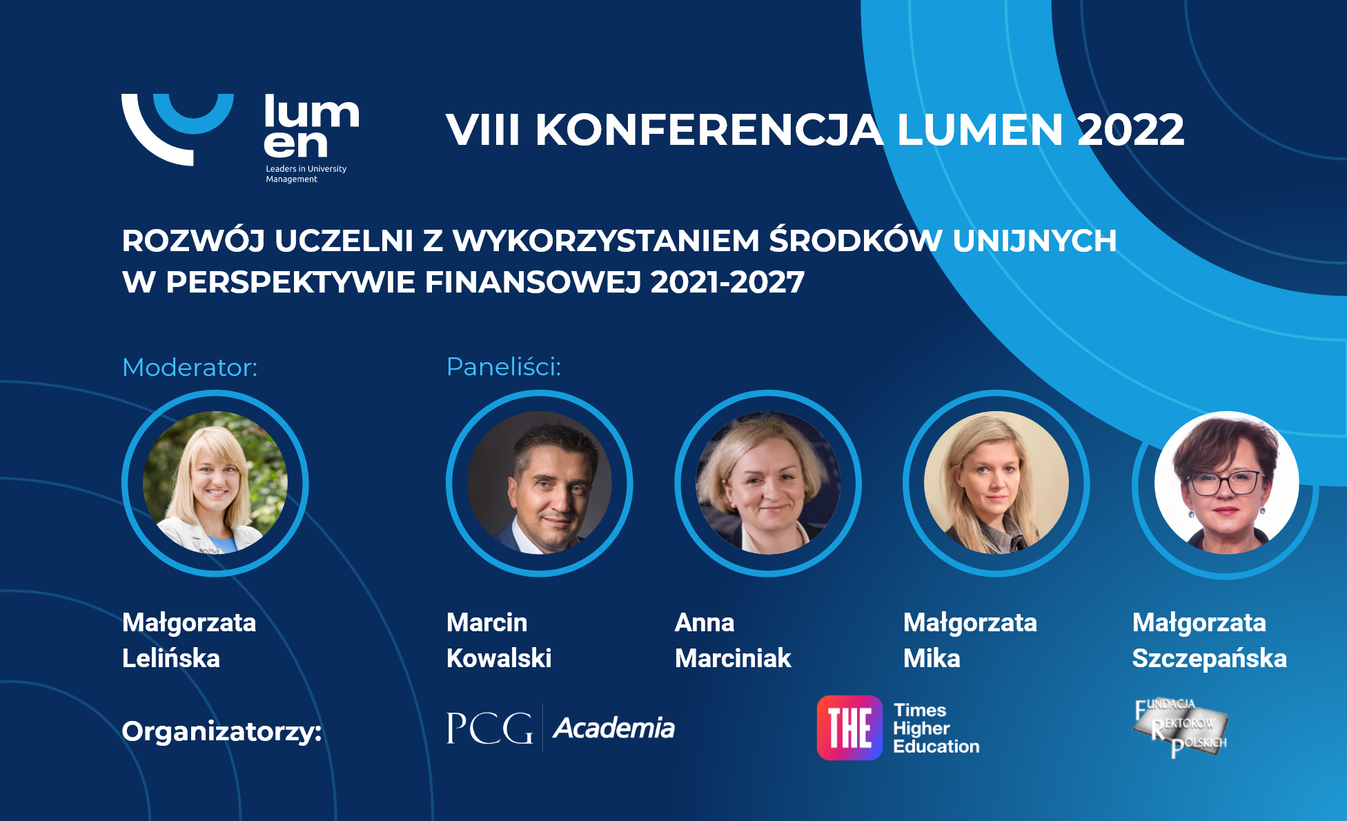 LUMEN 2022: Rozwój uczelni z wykorzystaniem środków unijnych w perspektywie finansowej 2021-2027