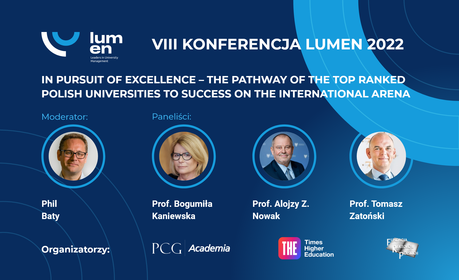 LUMEN 2022: In pursuit of excellence – the pathway of the top ranked polish universities to success on the international arena