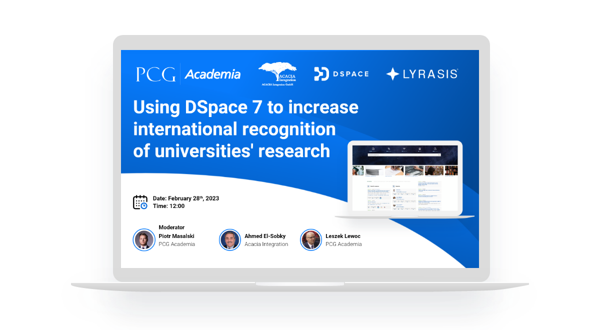 Using DSpace 7 to increase international recognition of universities' research