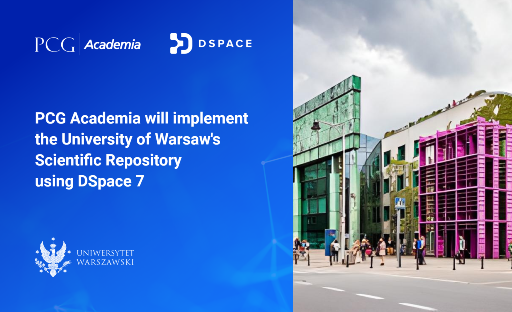 PCG Academia will implement the University of Warsaw's Scientific ...