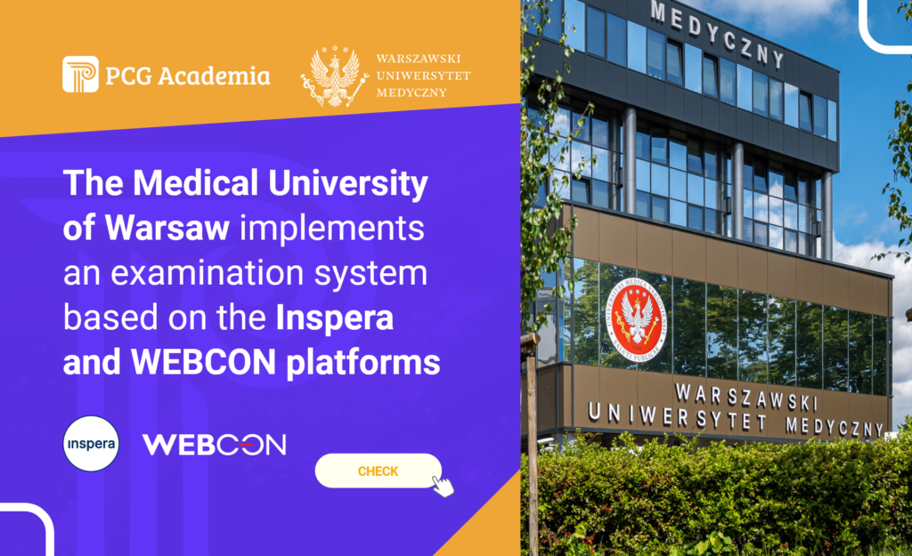 The Medical University of Warsaw implements an examination system based ...